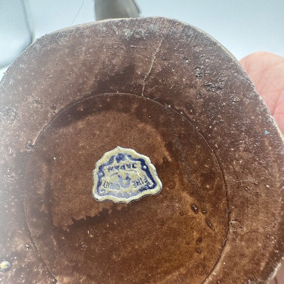 Vintage Set Of 2 Paper Mache Nun Figurines With Traditional Attire - Picture 6 of 14